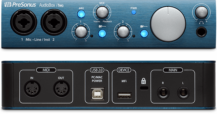 PreSonus - AudioBox iTwo - Bus-powered audio interface