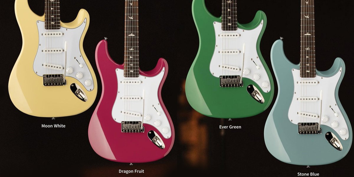 Nyhet for 2022: PRS SE John Mayer Silver Sky