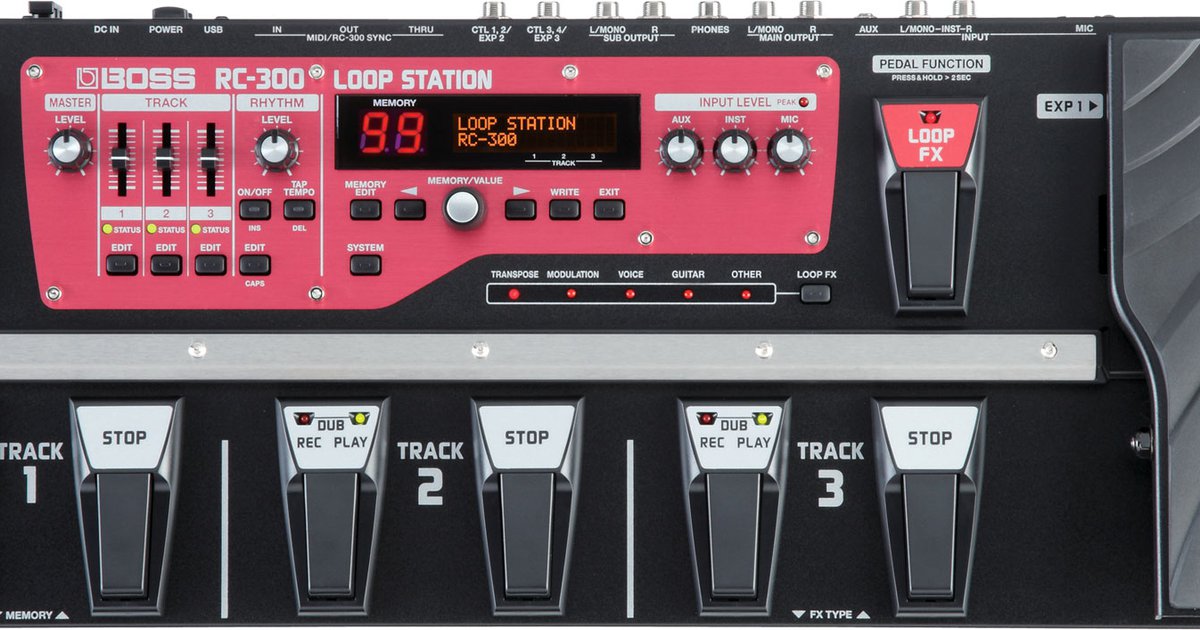 Boss RC-300, Loop Station - Musikktorget